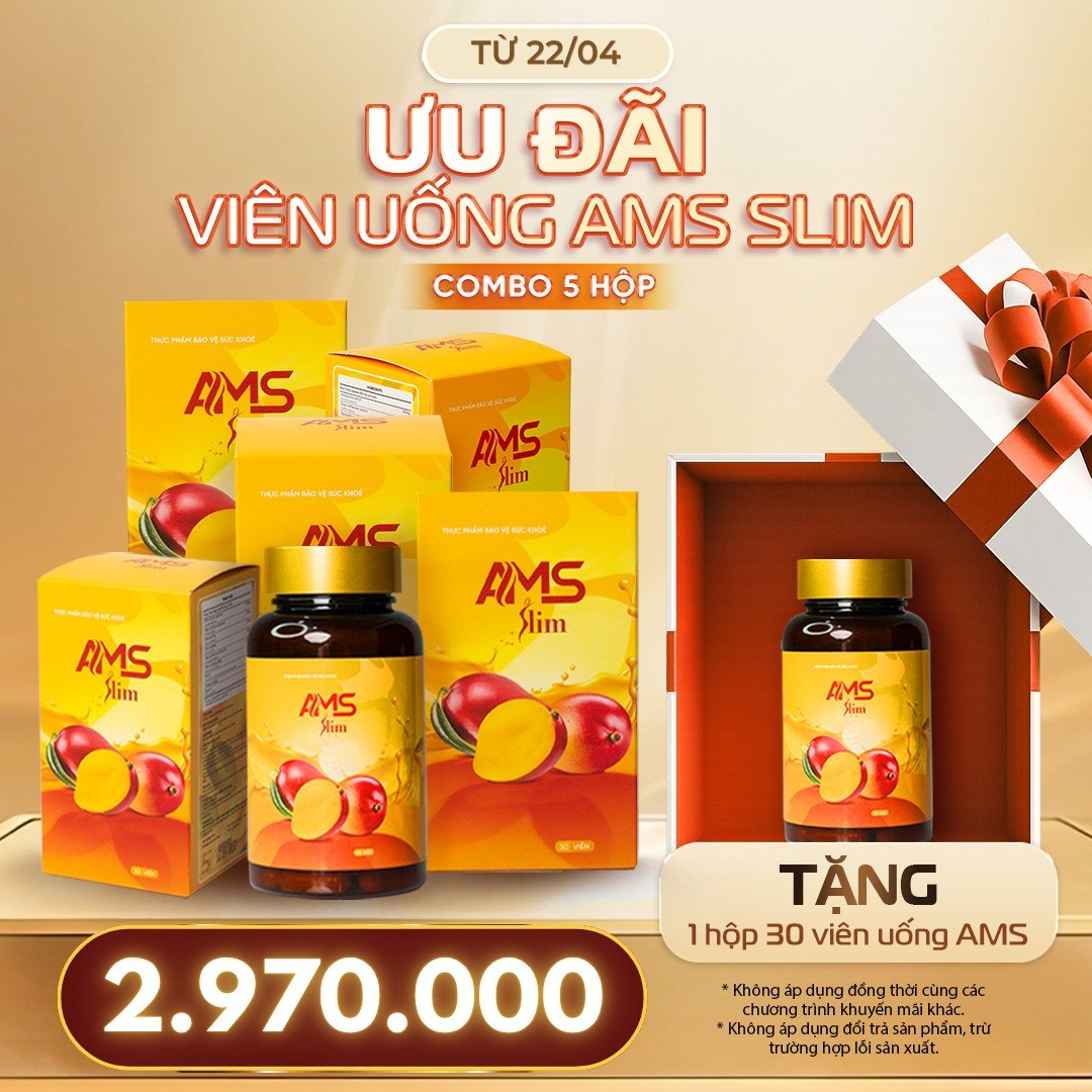 Combo 5 Hộp - AMS Slim